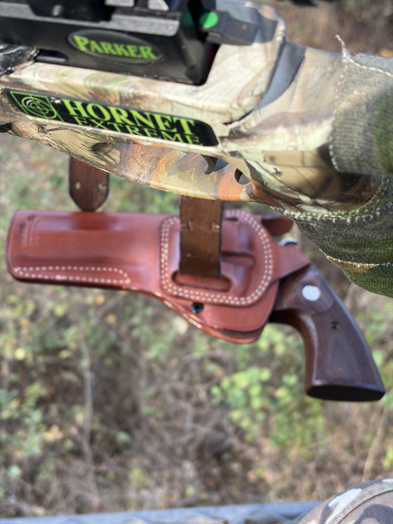 SuzieQuackers2's tweet image. You might have a Hog problem if the Python is part of you're Bow Hunting kit!