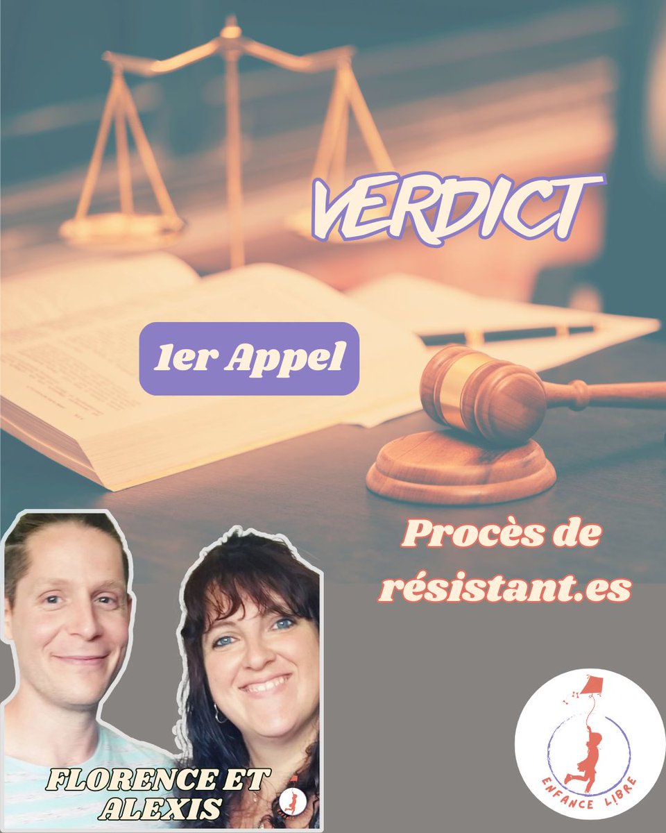 News-Après une relaxe au tribunal correctionnel de Rennes le 28 janvier2025. L'Education nationale à fait appel. Le verdict a été rendu le 21 octobre et les juges de la cours d’appel ont décidé que le couple est coupable> 150€ chacun avec sursis…Direction Cours de Cassation?
