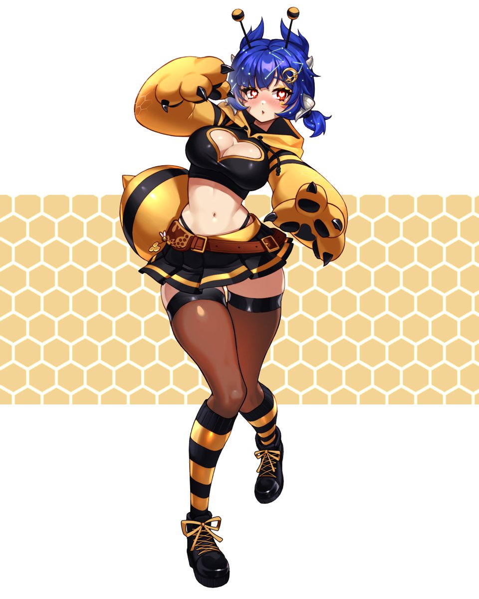 had to make a nyenna version (also thigh-highs cause i like them )
#viennART