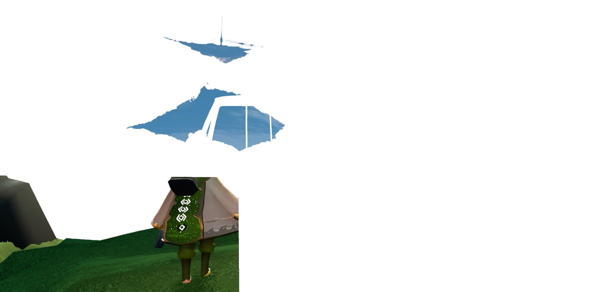 フレさんがブランコしてるのを後ろから見る精霊さんを撮ったのに……バグ……(´；ω；｀)
#Sky星を紡ぐ子どもたち