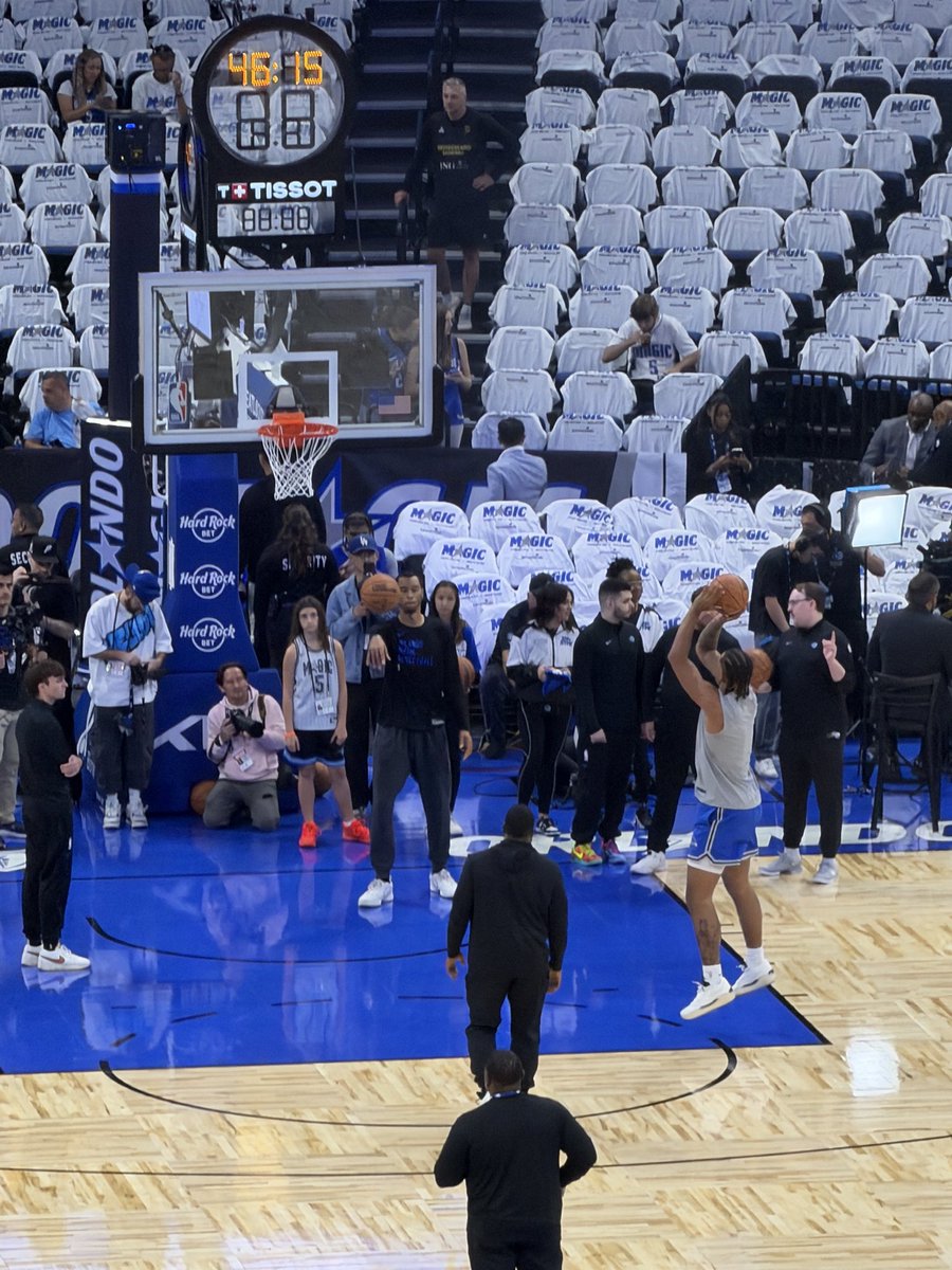 kyzman's tweet image. Back at it. @OrlandoMagic 

#GoMagic #PureMagic #OrlandoMagic