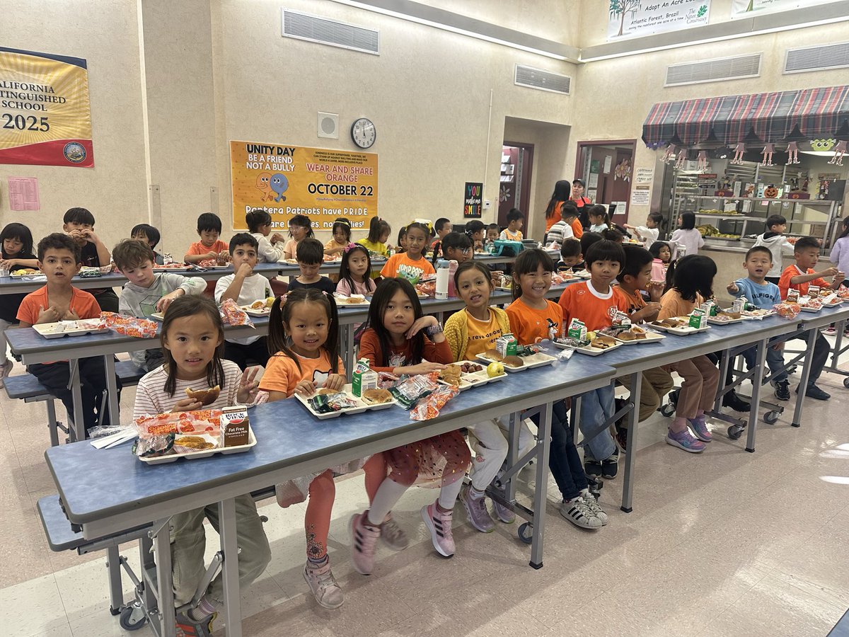 We’re buddies, not bullies! Our Pantera Patriots are shining bright in orange today for #UnityDay and #AntiBullyingMonth. Let’s stand together for kindness and respect! 💪