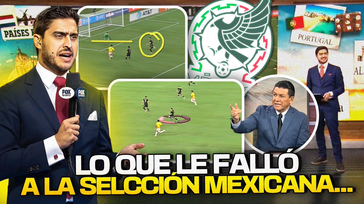¿Dónde falló México ante Colombia?

No te pierdas este análisis táctico del equipo del ‘Vasco’ Aguirre junto a <a href="/marianot19/">Mariano Trujillo #MT19 #SinLlorar</a> <a href="/emperadorsuarez/">Claudio Suárez S.</a> <a href="/pulpozuniga/">Martín Zúñiga</a> y <a href="/SirJohnLaguna/">SirJohnLaguna 🤞</a>.

▶️ youtu.be/8ZrcMnA5seE