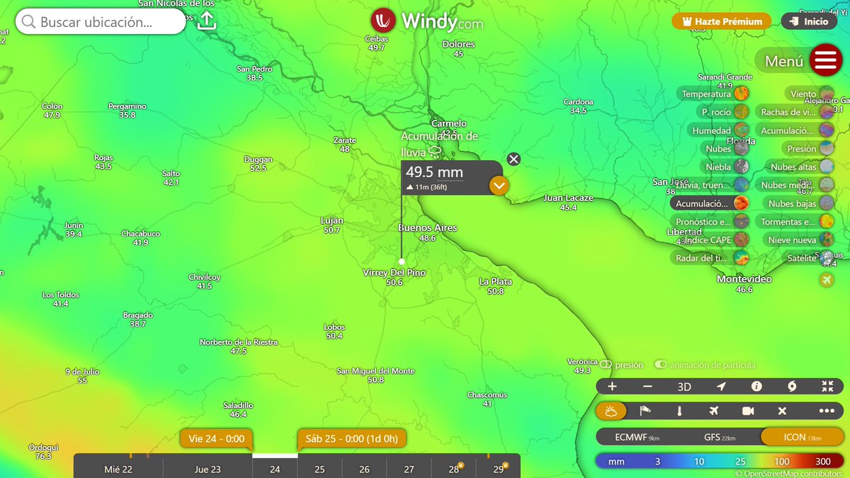Weathernow1000's tweet image. #ATENCION El Viernes hay altas chances de lluvias y ⚡️ pero No se preve Ningun Fenomeno destacado Ni Granizo ni Rafagas de importancia Ni ninguna lluvia de preocupacion, Acum 25 - 60 mm distribuidos a lo largo de todo el dia, No dejarse asustar x los mismos de siempre 🙏 #AMBA