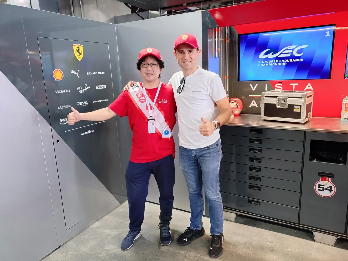 私の友人（勝手に思ってる）がF1のFPに出走したらうれCな。
できれば来年の鈴鹿で😉
