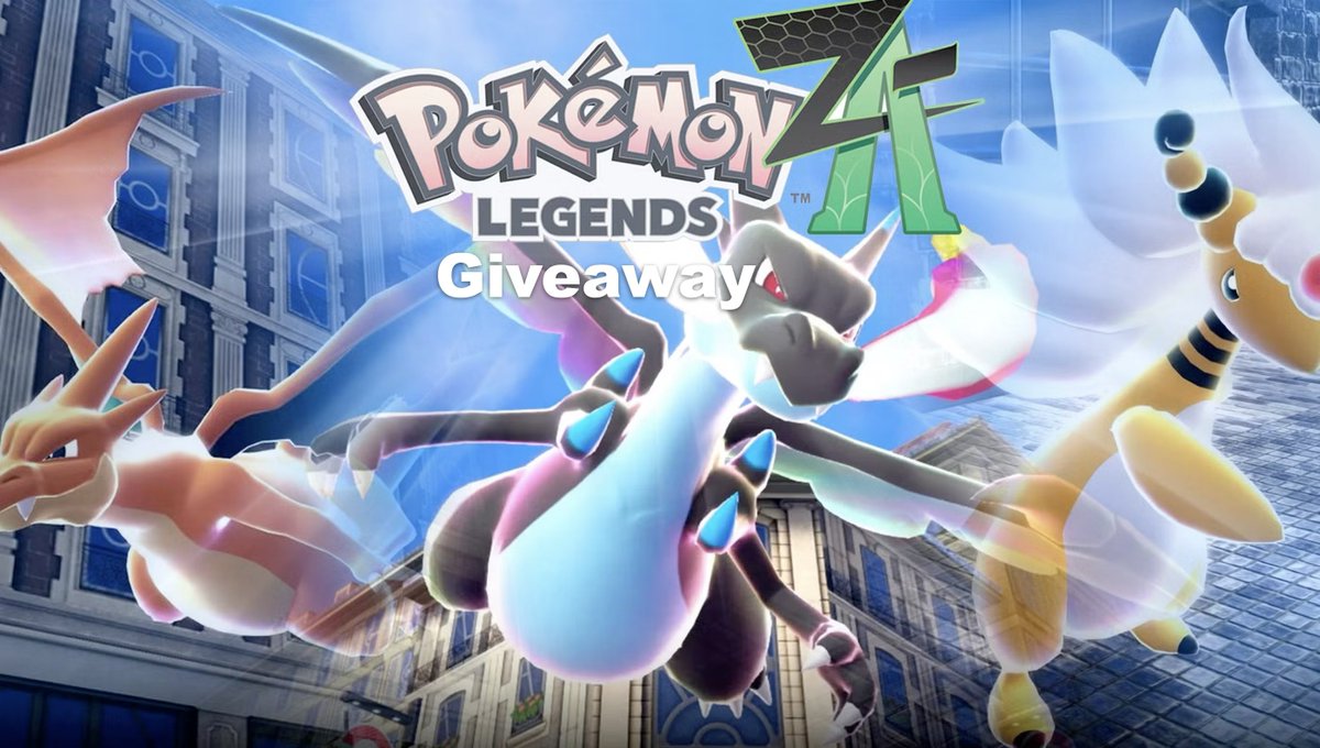 Nora (@norainthefuture) on Twitter photo 💚 ANOTHER POKÉMON LEGENDS ZA GIVEAWAY! 🖤
👾 1 winner → 1 eShop gift card for Legends ZA!
TO ENTER: follow, like, repost + reply w/ your starter – ends Friday, 10/24 @ 9pm PST! ✨ 💚 ANOTHER POKÉMON LEGENDS ZA GIVEAWAY! 🖤
👾 1 winner → 1 eShop gift card for Legends ZA!
TO ENTER: follow, like, repost + reply w/ your starter – ends Friday, 10/24 @ 9pm PST! ✨