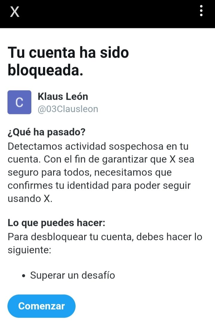 Y ahora que sucede X? <a href="/grok/">Grok</a> que pudo haber pasado con mi cuenta?