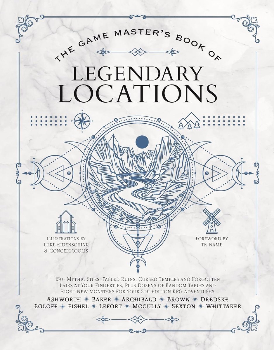 Tabletop_Deals's tweet image. The Game Master’s Book of Legendary Locations

30% off and part of the buy one get one half off book sale

#ad amzn.to/4nmeLL3

This must be a newer book in the series, I don&apos;t recognize it. 

#DnD #DMtools #GMing #GMtools