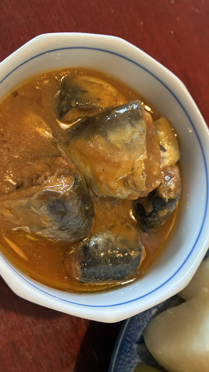tokyoaloha's tweet image. 朝ごはん‼️
ウインナー&いわし味噌煮缶&べったら漬け✨✨✨
人形町のべったら市で購入😃
木曜日も1日頑張りましょう♪♪♪