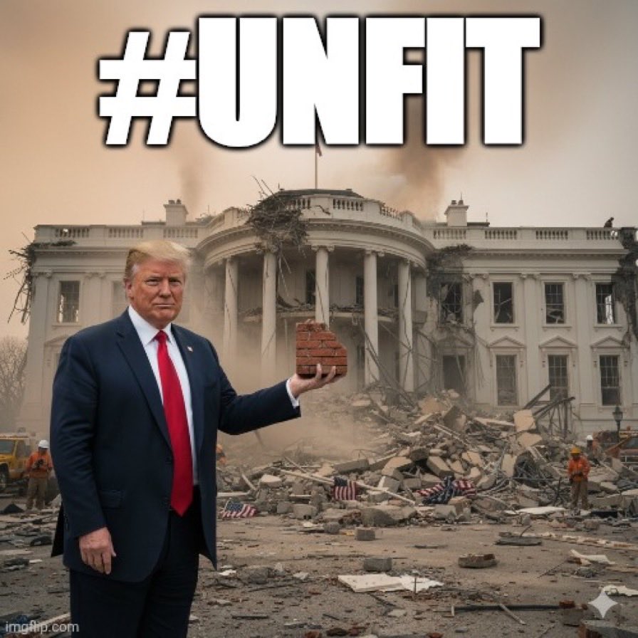 #TrumpsShutdownDragsOn while he’s literally destroying the U.S.