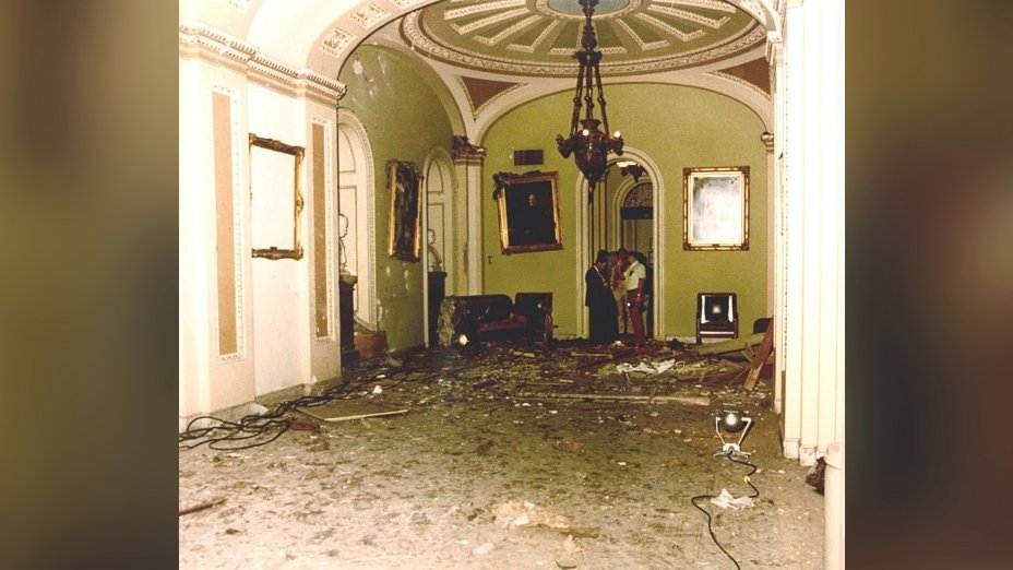 NCDivisionSCV's tweet photo. @JoJoFromJerz You think that's bad, you should see what Weather Underground did to the Senate building in 1983 https://t.co/GgYDkFTLYz