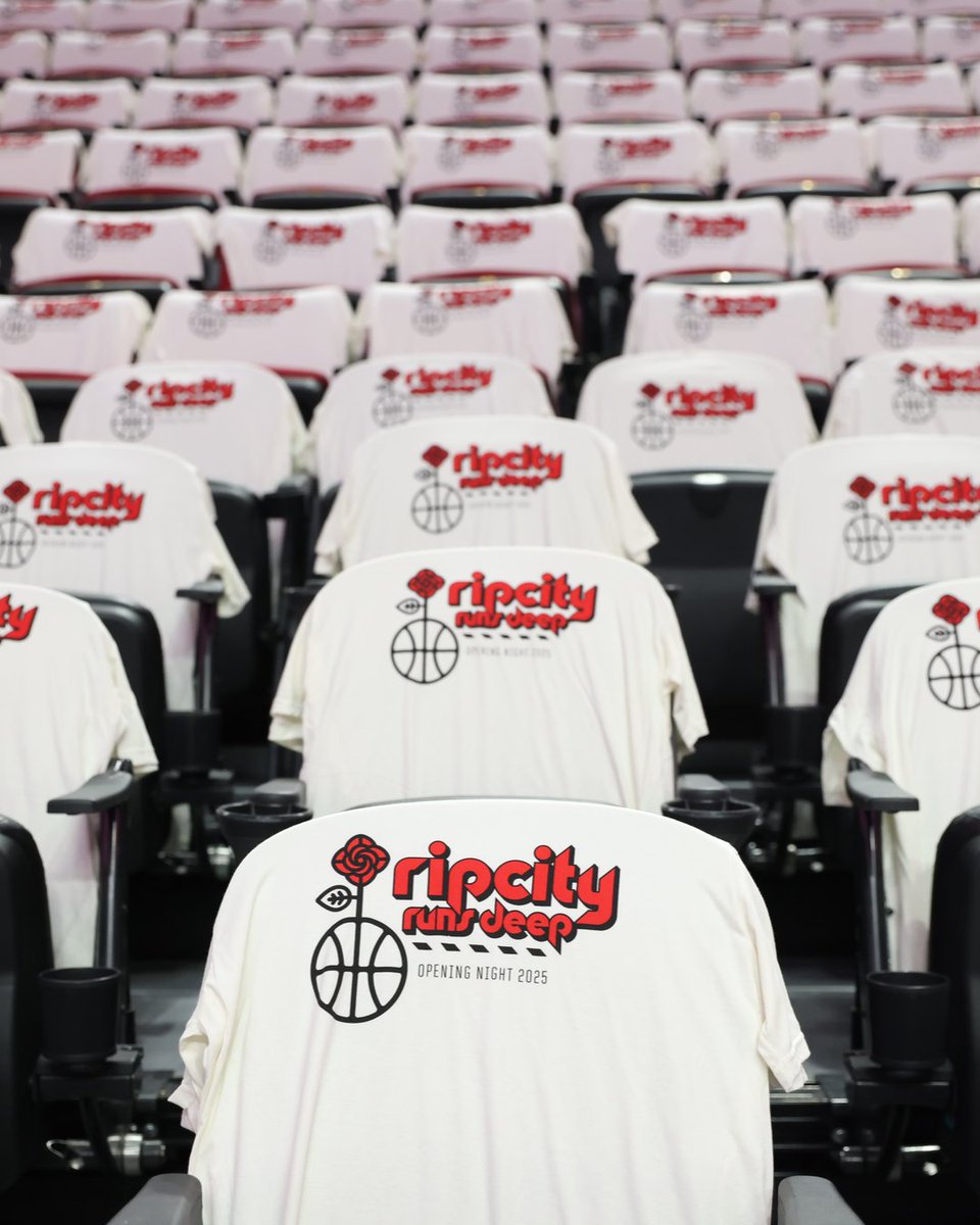 Get fitted and get loud at the @ModaCenter.  

See you soon, Rip City. 