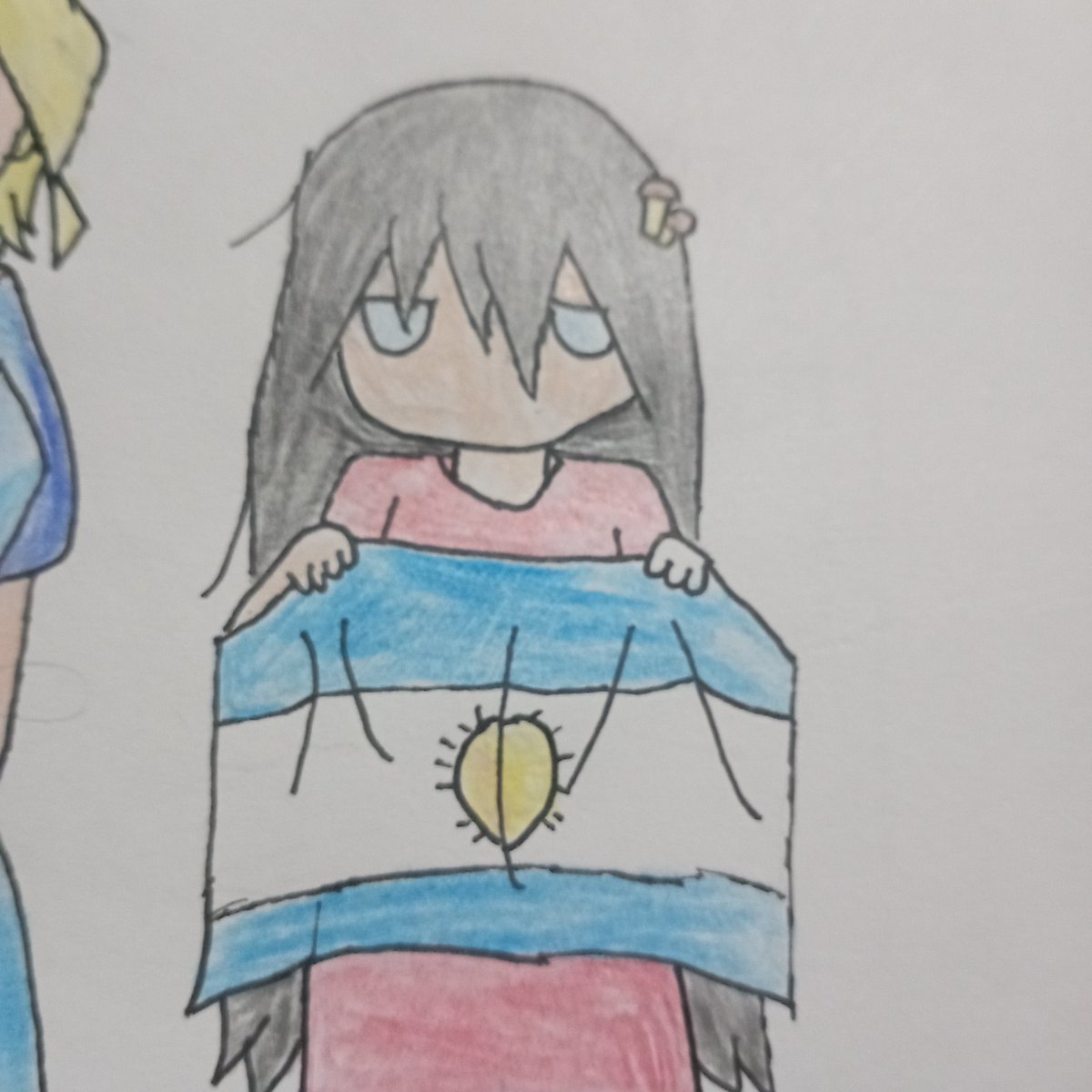 Kaoru31416's tweet image. If you see that I only upload digital drawings, it&apos;s because I traditionally draw these bulshit.