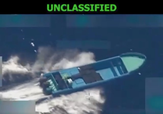 Tweetin Jackleg (@tweetin_jackleg) on Twitter photo Can you show me the fishing gear on board? 
The fake news needs to stop calling them suspected drug boats and start calling them what they are which is drug boats. Can you show me the fishing gear on board? 
The fake news needs to stop calling them suspected drug boats and start calling them what they are which is drug boats.