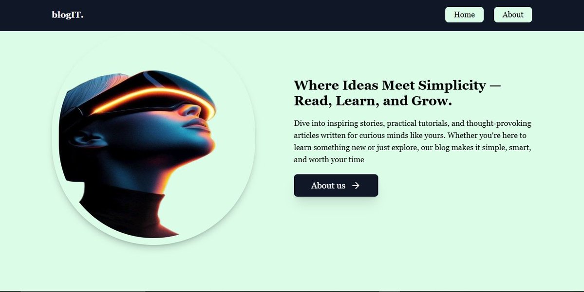 _heisms's tweet image. 💻 Day 28/100 — Built a Blog Website App!
Only the admin can add posts 🧑💻
Frontend: React + Tailwind
Backend: Node + Express
Database: Array 😄
#100DaysOfCode #ReactJS #NodeJS #CodingJourney #WebDev #FullStack