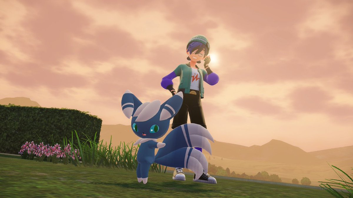 Me and Duzu ready for battle! 

#pokemon #PokemonZA #Nintendo