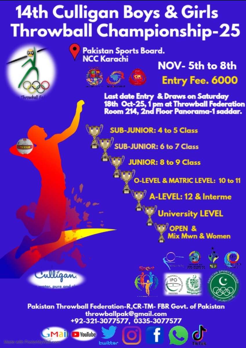 MaqboolArain's tweet photo. 14th Culligan Boys Girls Throwball Championship-25 https://t.co/q04KeLwcxL