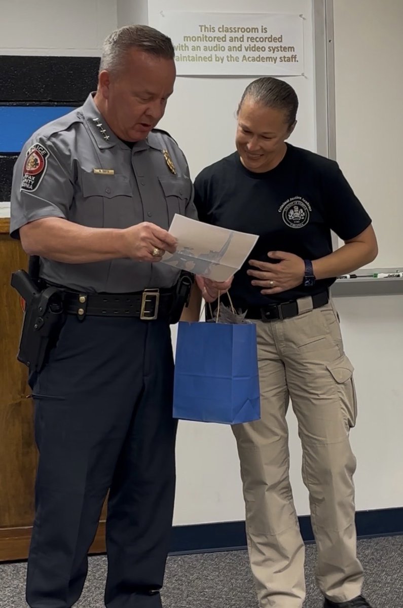 MPO Russell is what I like to call a 1st Team All American cop. She has given herself selflessly to <a href="/FairfaxCountyPD/">Fairfax County Police</a> in so many different capacities.  Congrats to her in retirement.