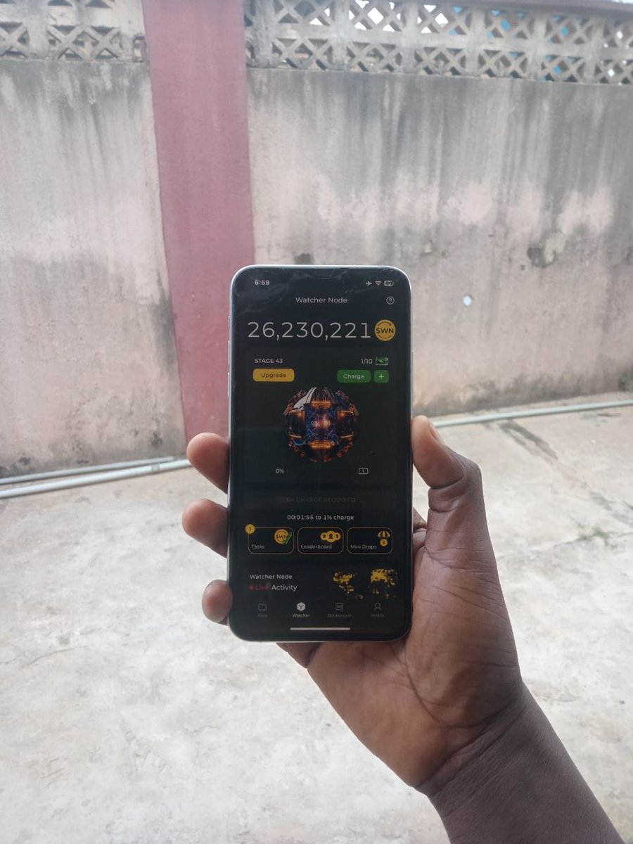 _bryanwild's tweet image. Launching Watcher Node to secure 
@DeNetPro
 storage network live from Lagos #WatchersEverywhere