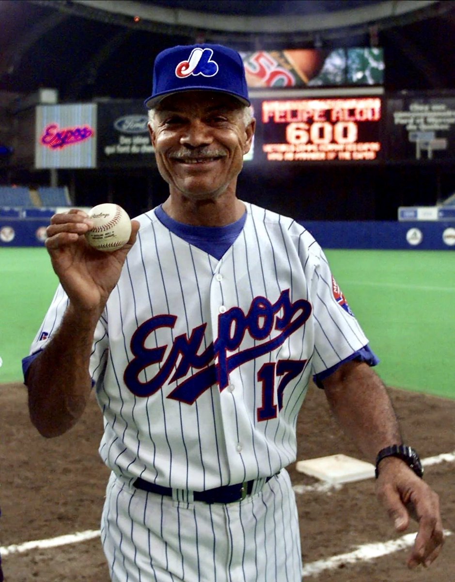 Felipe Alou after winning his 600th game as manager of the Expos, September 27, 1999