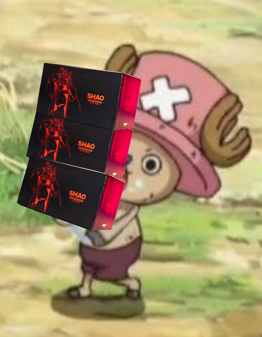 animecoin's tweet image. NOOOOO CHOPPER STOP PLS LEAVE SOME @AzukiTCG FOR THE REST OF US 😭