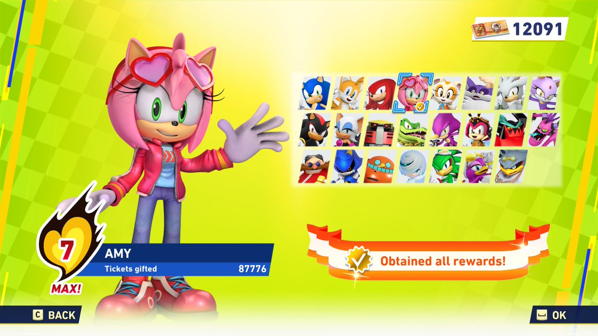 Yeah, Joker's about to release in Sonic Racing CrossWorlds, and