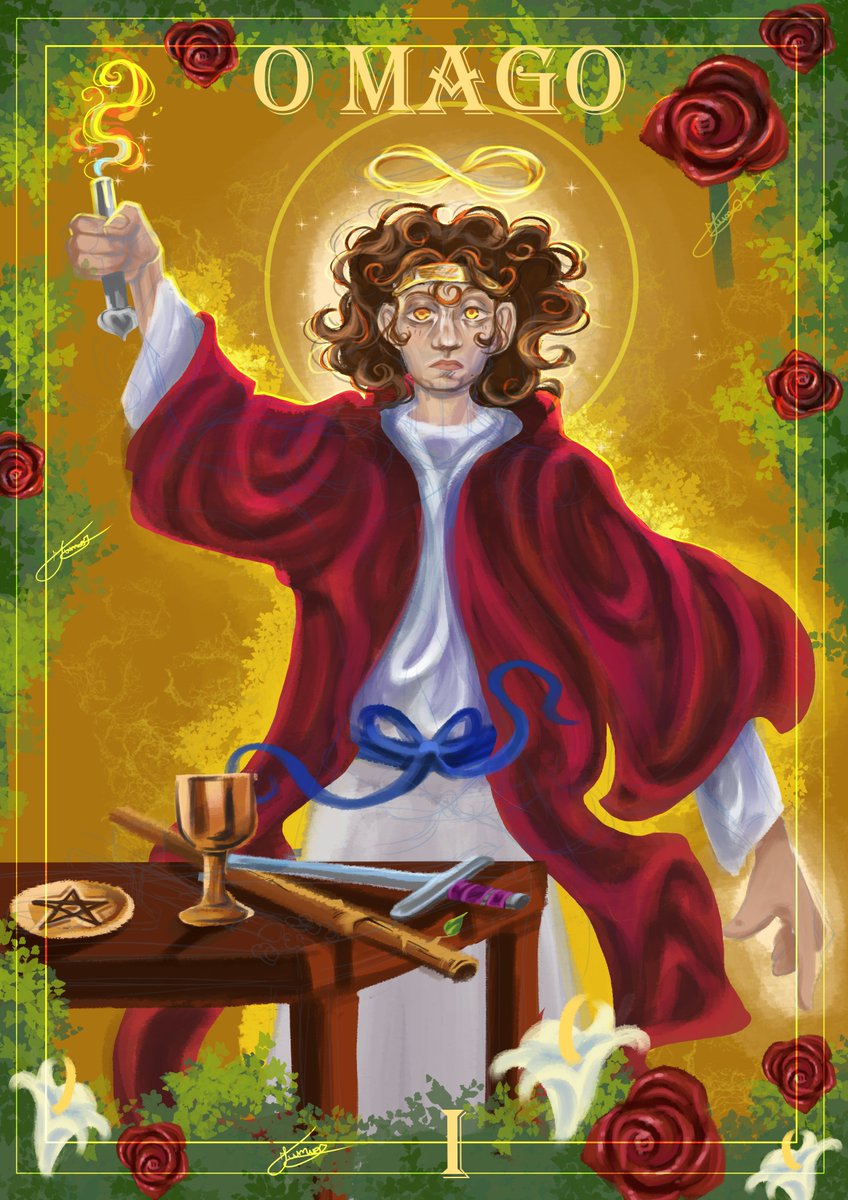 D3Seven7's tweet image. -O mago 
#arte #DesenhoDigital #tarot