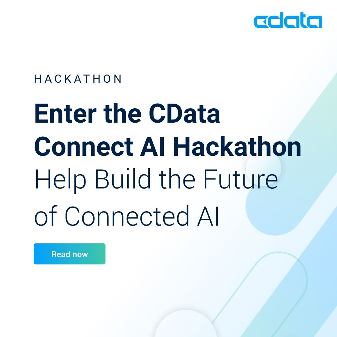 cdatasoftware's tweet image. ⏰ Still time to enter the CData #ConnectAI Hackathon!
Deadline: Oct 24 @ 11:59 PM ET
⚡️ 14-day free trial
🎥 Demo available as recorded LinkedIn Live
🏆 Unlimited entries
Build something amazing with live data + AI: bit.ly/48ZNnz5
#Hackathon #AI #Innovation