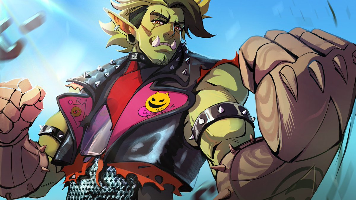 BROONO ㊆ (@broonoart) on Twitter photo Client reference vs Final thumbnail Client reference vs Final thumbnail