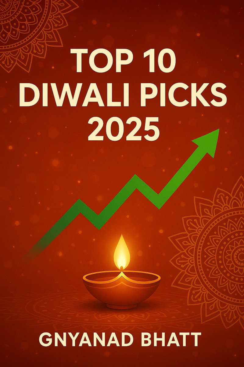 Asset_Architect's tweet photo. 💥 My Top Diwali Stock Picks for 2025! 🎇
After 3 sleepless nights of scanning thousands of stocks and balance sheets, I’ve finally narrowed down my top 10 Diwali picks.
1️⃣ PSU Bank Bees – ₹87.80 (ETF)
2️⃣ JuniorBees – ₹749 (ETF)
3️⃣ Fiem Industries – ₹2026 (Auto Ancillary)
4️⃣ Carraro India – ₹514 (Manufacturing)
5️⃣ Supriya Life – ₹754 (Pharma)
6️⃣ Bank of Baroda – ₹270 (PSU Bank)
7️⃣ Acutaas Chemicals – ₹1788 (Pharma)
8️⃣ Garuda Construction – ₹200 (Realty)
9️⃣ Privi Chemicals – ₹2879 (Chemical)
🔟 Pondy Oxide – ₹1450 (Recycling)
These picks are a result of intense research on both charts and balance sheets, focusing on companies with strong growth potential and solid fundamentals. 💪
Whether you’re a seasoned investor or just starting, these stocks could be worth keeping an eye on for the next 12 months. 📈
Remember, markets are unpredictable. Always do your own research before investing. Think of this as my festive stock gift to you! 🎁
#DiwaliPick #StockMarket #MahuratTrading #Investing #Trading #Diwali #ETF #StocksToWatch #PSU #Banks #Nifty #BankNifty