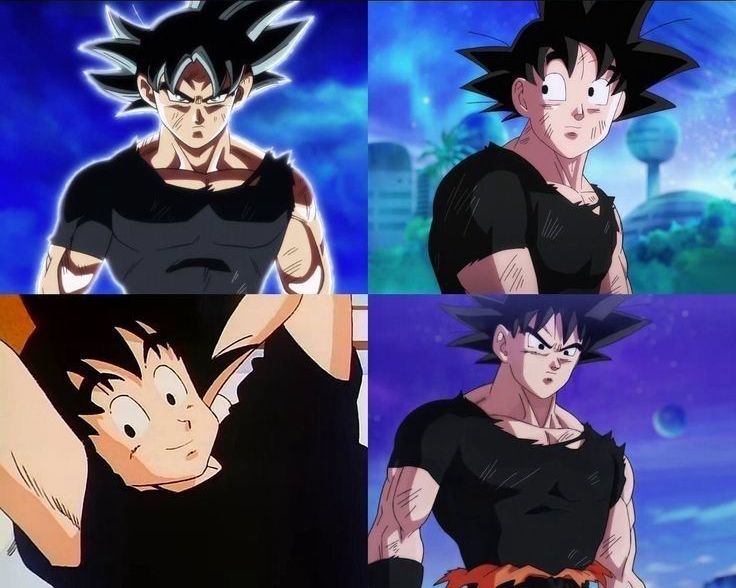 DBZdaily_'s tweet image. Goku in a black shirt just hits different