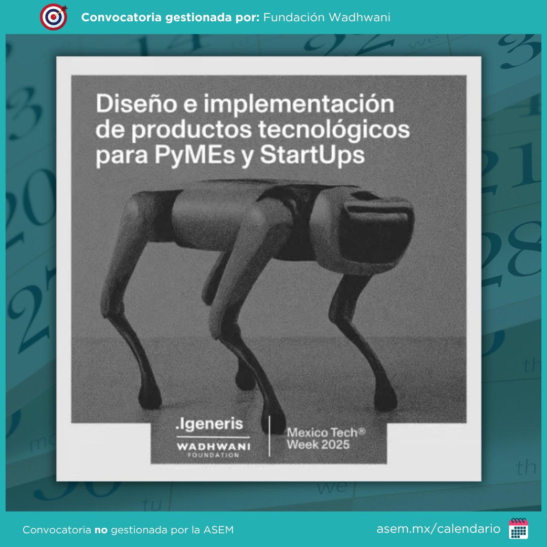 🎯 Diseño e Implementación de Productos Tecnológicos para PyMEs y StartUps

​¿Tienes una gran idea pero el tiempo y los recursos son limitados? ¿Te preguntas cómo lanzar más rápido y de forma más inteligente? Esta sesión es tu respuesta.

​Todo lo que necesitas saber para