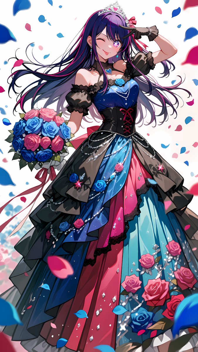 AIarikana136325's tweet photo. GM☀️👗——

【星野アイ×ウェディングドレス👗】

全身ver❣️

「ほらほら、せっかくなら余す事なく見ててってよ💛」

#星野アイ #Aicollection https://t.co/PZPP5CE8HO