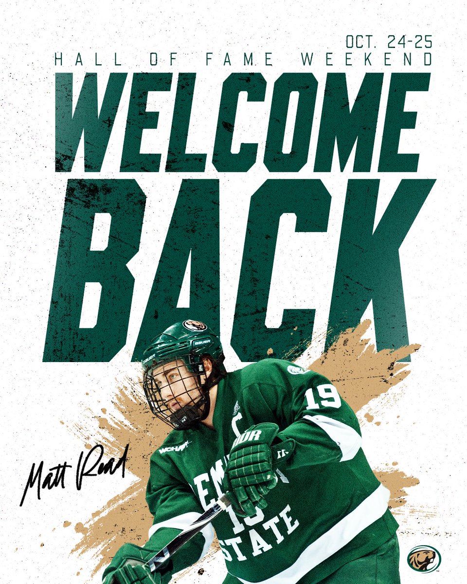 Pumped to have Beaver hockey legend Matt Read back on the ice this Friday for the ceremonial puck drop as he’s inducted into the BSU Athletics Hall of Fame! 🎉

Let’s give him a huge Beaver welcome! 🏒💚

#GoBeavers #BeaverTerritory
