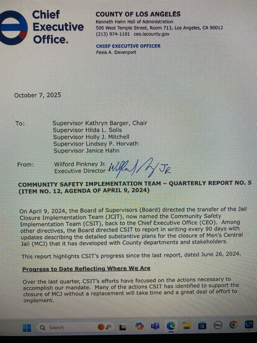 The death toll under <a href="/LACoSheriff/">Robert Luna</a> Luna continues to rise: 14 employee suicides, 31 residents burned to death, and now 113 inmate deaths since 2023.  Now the <a href="/LACountyBOS/">Los Angeles County Board of Supervisors</a> wants MCJ closed with NO REPLACEMENT!
<a href="/AGPamBondi/">Attorney General Pamela Bondi</a> 
<a href="/billessayli/">Bill Essayli</a> 
<a href="/FBIDirectorKash/">FBI Director Kash Patel</a> 
#FactsMatter