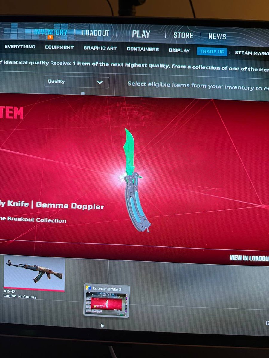 ‼️ RUSSIAN STREAMER SHADOWKEK ALREADY CRAFTED A KNIFE

HE DID THAT BY USING 1$ AND 10$ SKINS 😭😭😭