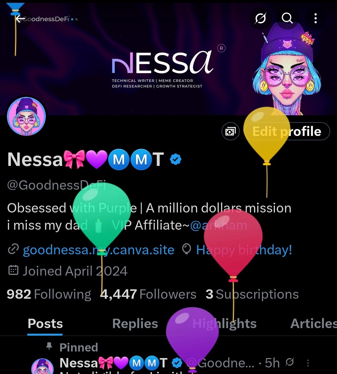 Nessa🎀💜 tweet media