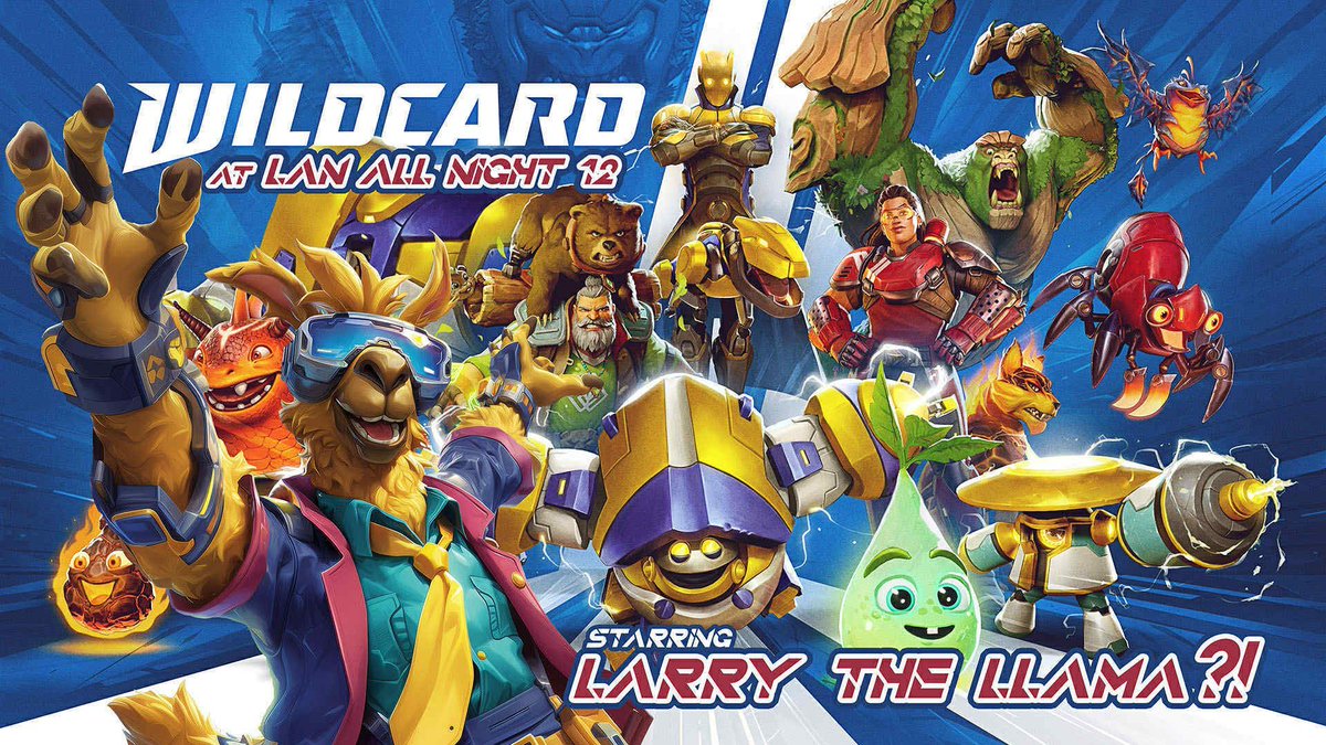 LANallNight's tweet image. The creators of Wildcard are joining LAN All Night 12! 

Meet the devs, play the game early, and take them on in a Devs vs. Players showdown.
Oct 24–26
Tickets: lanallnight.com

#LANAllNight #WildcardGame #LANParty #lanfest
