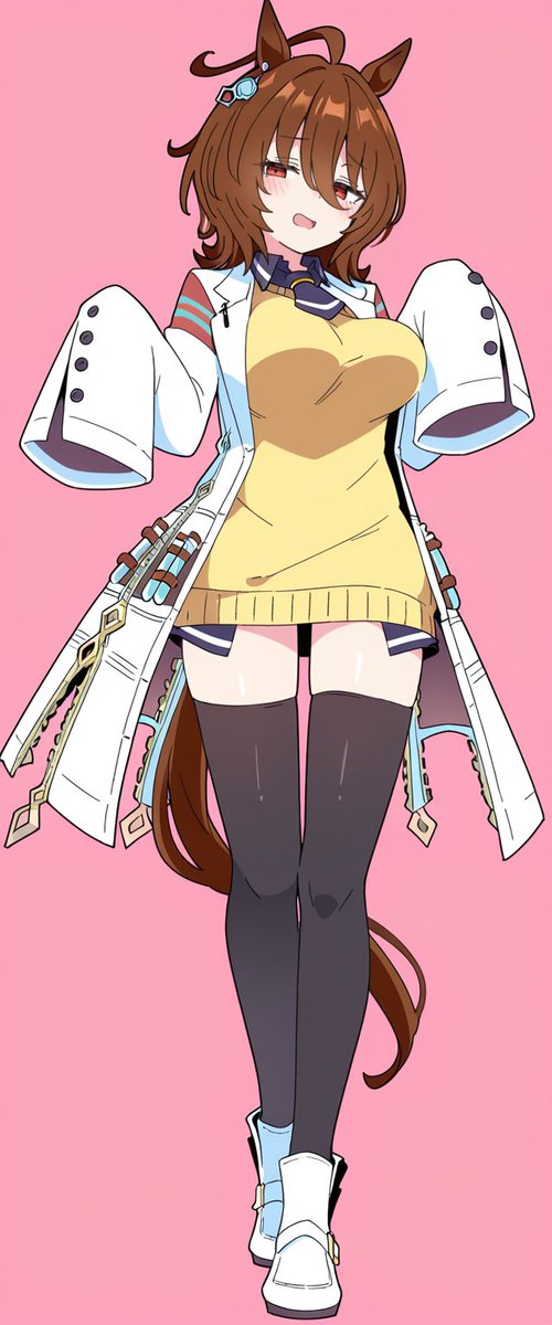 おはようございます☀
はいてないタキオンちゃん🥕