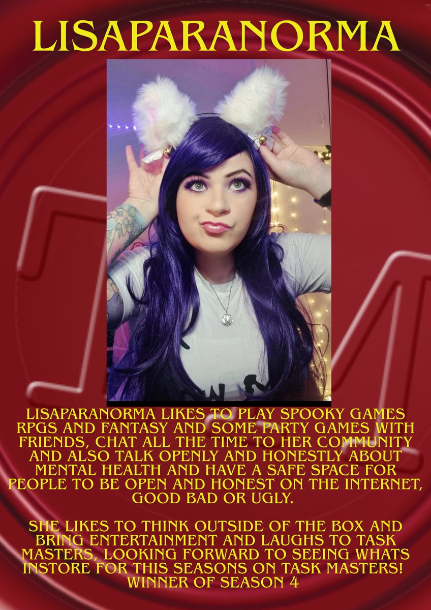 Next up a tie up on season 4 bringing the birth of dual winners starting with <a href="/LisaParaNorma/">LisaParaNorma | Team Rawr | @kingkrazey P1💚💜</a>