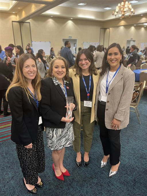 GirlsIncOC's tweet photo. We're thrilled to celebrate Chief Executive Officer Lucy Santana being named this year's recipient of the Sister Regina Legacy Leader Award from OC Grantmakers! 🎉See the moment and read the story: https://t.co/PYgm36aASJ
#CommunityService #LegacyAward https://t.co/xKT99f5nBn