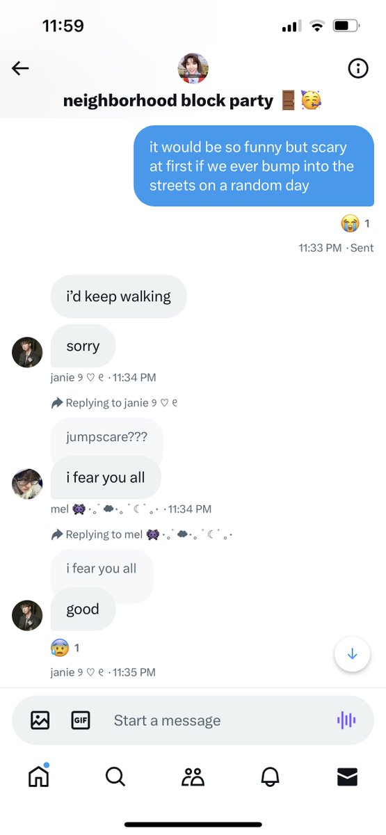 neighborhood block party tweet media