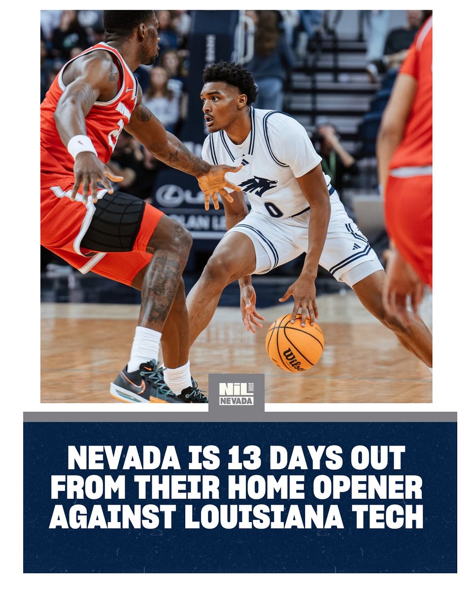 Catch the <a href="/NevadaHoops/">Nevada Basketball</a> home opener on November 4th🏀

Gear Up Today: nil.store/nevada/sports/…