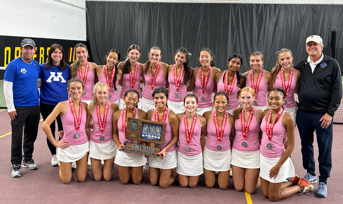 🚨 CLASS AAA GIRLS TENNIS STATE RUNNERUP MINNETONKA SKIPPERS
⚓️🎾 Congratulations to our Minnetonka Girls Tennis team on finishing as Class AAA Team State  Runnerup
#SkippersPride <a href="/TonkaGTennis/">Minnetonka Girls Tennis</a>