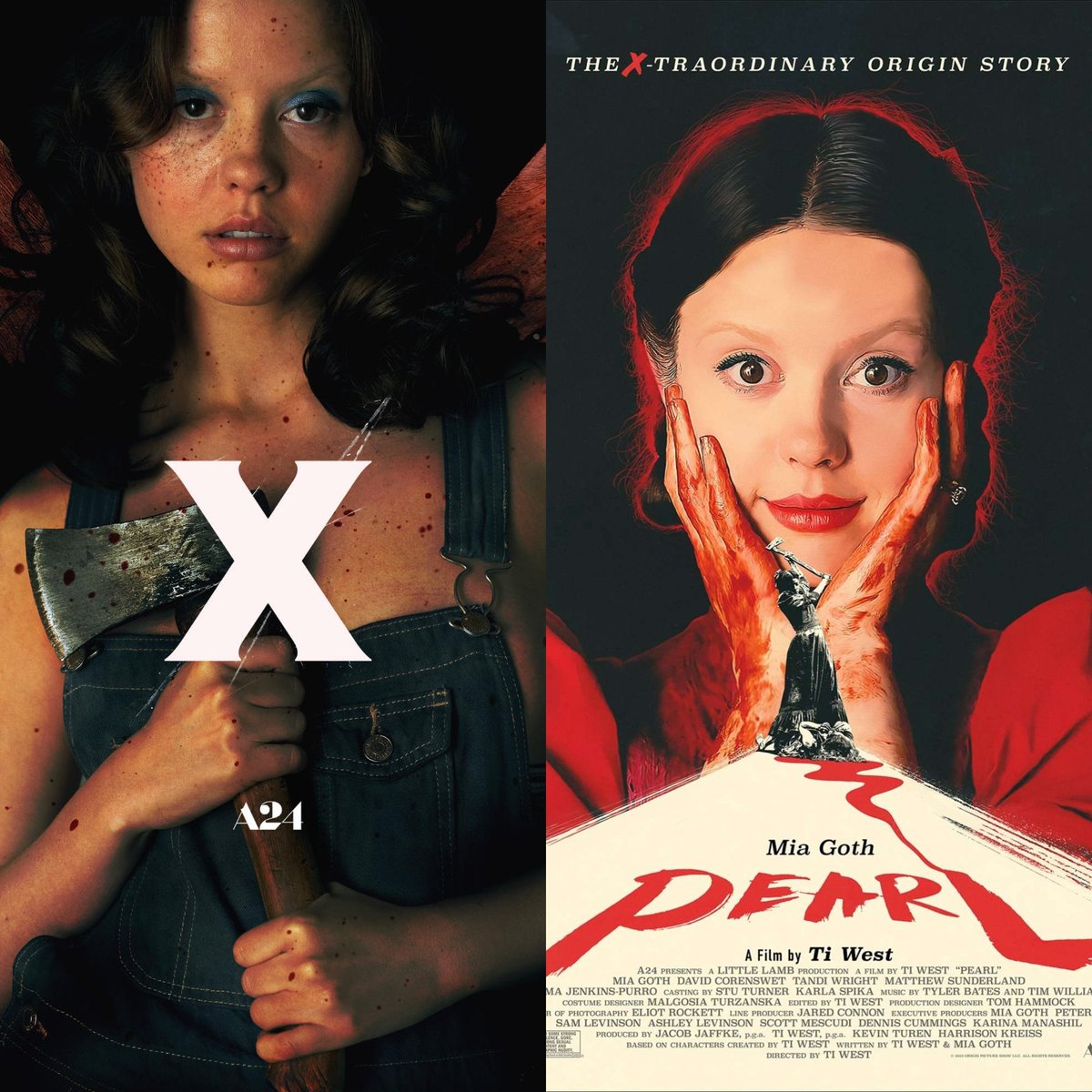 BeAfraid_Movies's tweet photo. Alright guys it's been 3 years let's finally put this debate to rest: X or Pearl? https://t.co/vaeYldYE5a