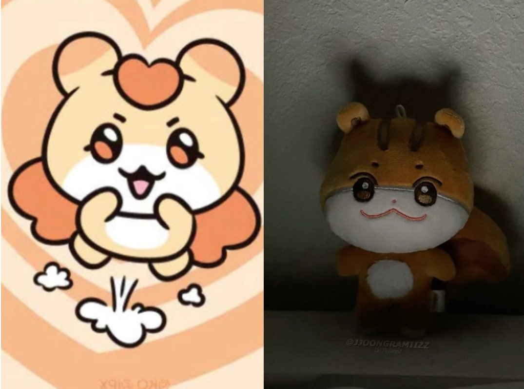 hongjoong as squirrels tweet media