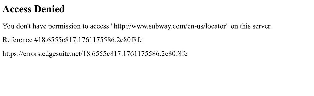 tony_hawktua's tweet image. @SUBWAY why tf can’t I access your website on any of my devices?