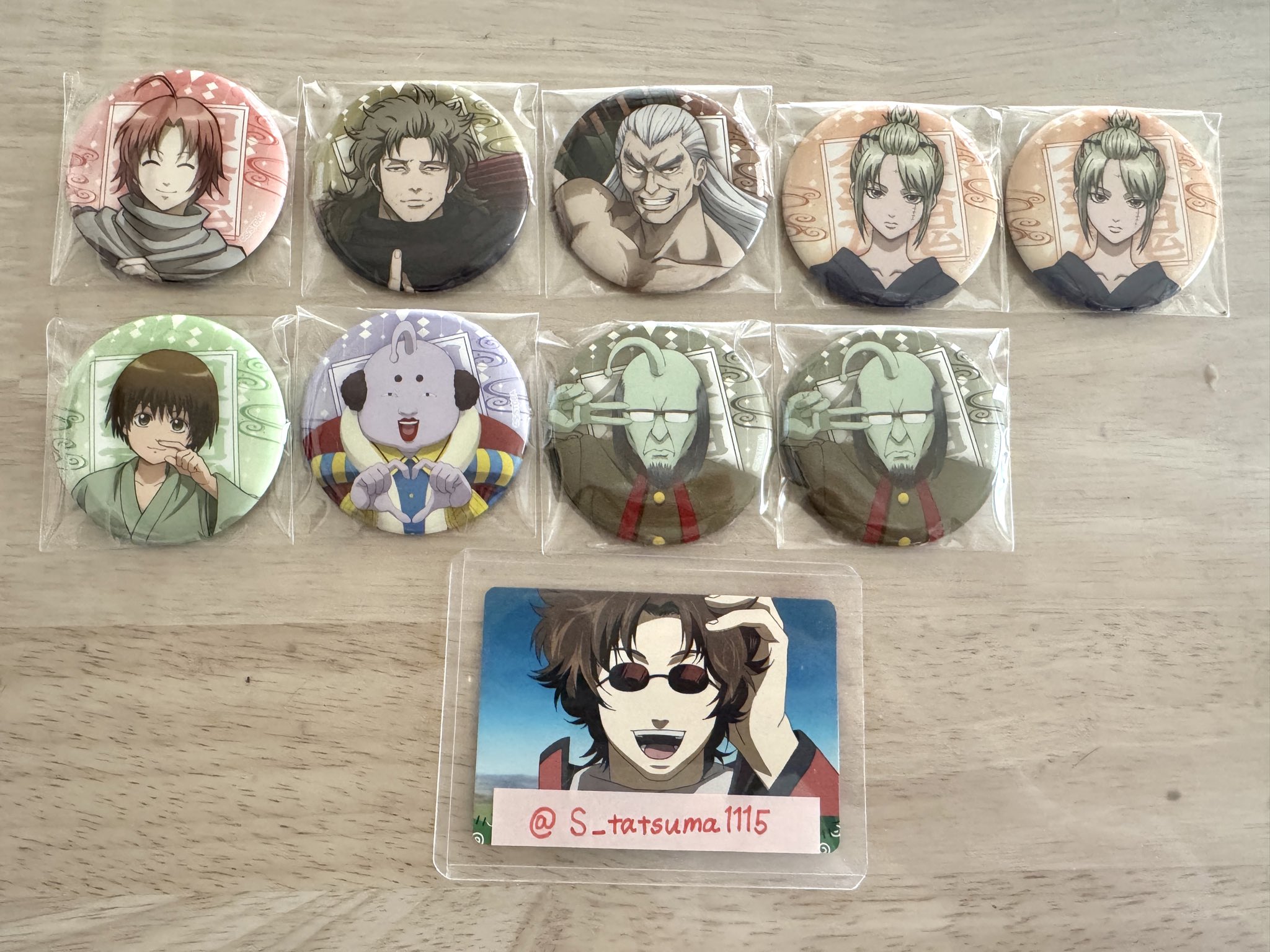 銀魂 缶バッジ 阿伏兎 銀魂 缶バッジ 阿伏兎