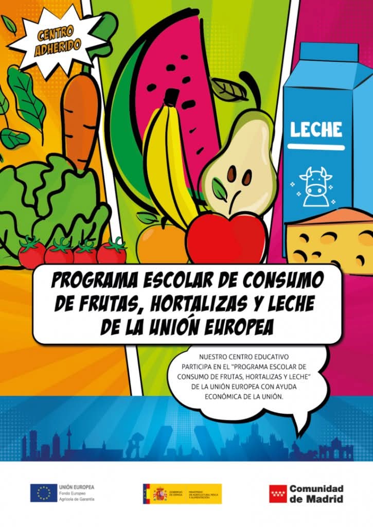 Participamos, un año más, en el programa escolar de consumo de frutas que promueve una alimentación saludable y equilibrada.