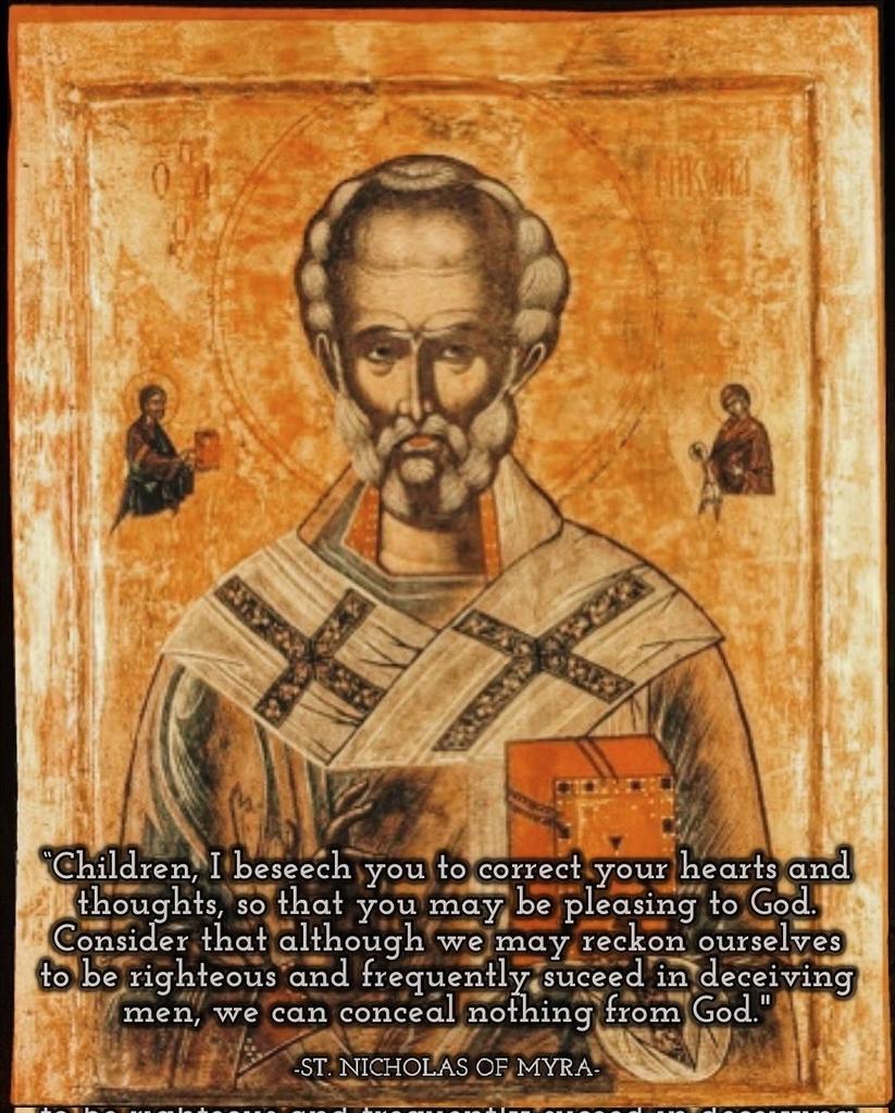 St. Nicholas of Myra ☦️